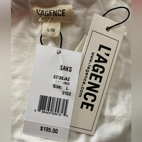 L’Agence Tommie Tee NWT L Logo - Picture 3 of 3